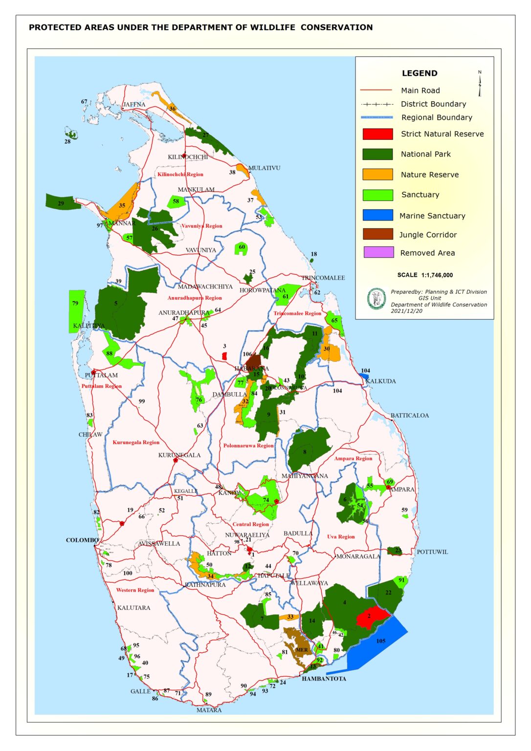 Department Of Wildlife Conservation Ministry Of Wildlife And Forest Resources Conservation 1645